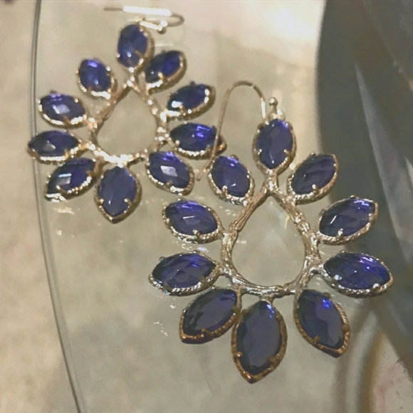 ISO Kendra Scott Iolite Nyla Earrings - Picture 1 of 2